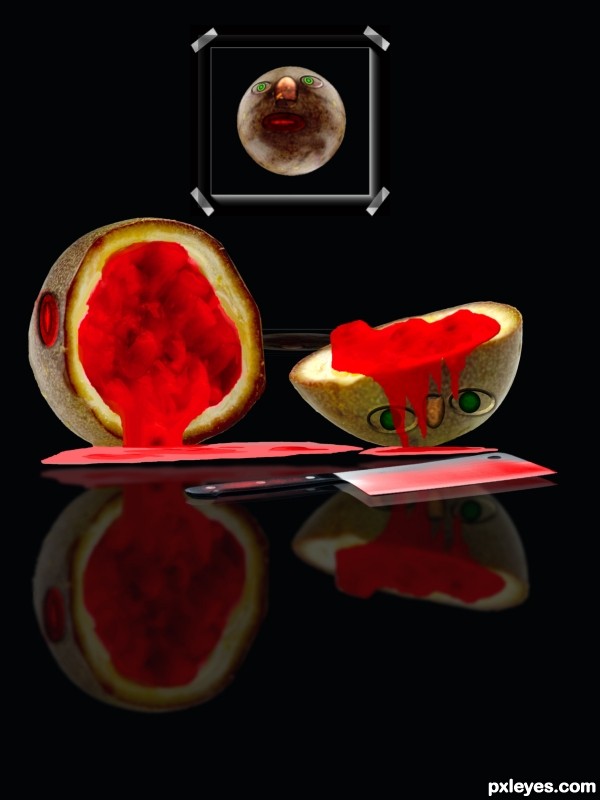 Creation of No Passion For This Fruit Head: Step 14